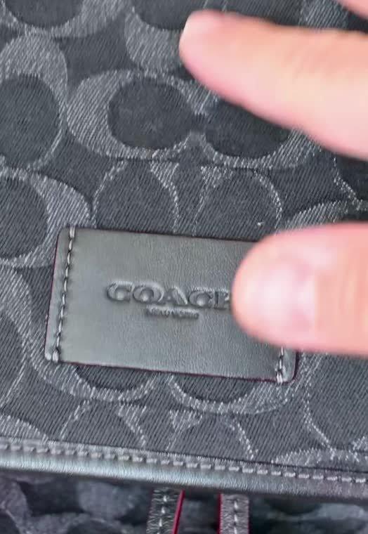 COACH® Outlet | Sprint Backpack In Signature Canvas With Travel