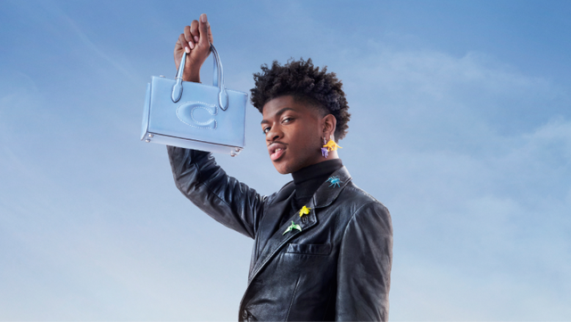 courage to be real: change the game like lil nas x, bold new bags featuring the small nina tote bag