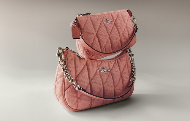 Coach Outlet Colorful Denim Nolita 19 and Teri Shoulder Bag