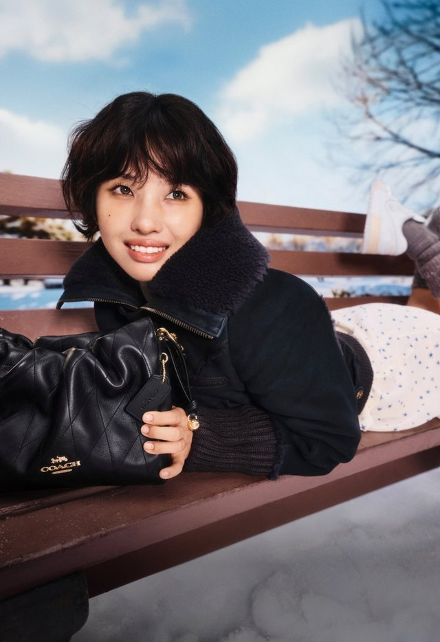 Seyeon Wearing Coach Outlet Faye Shoulder Bag With Quilting