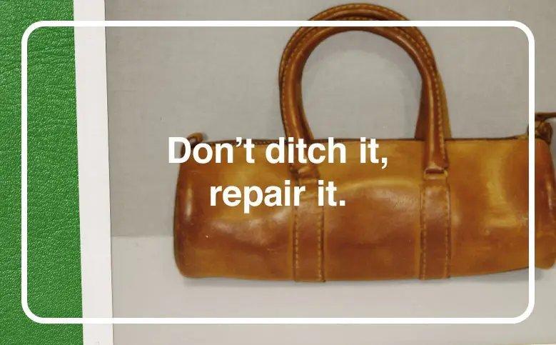 Handbag Handle Degreasing, Repair and Re-Inking Services - The